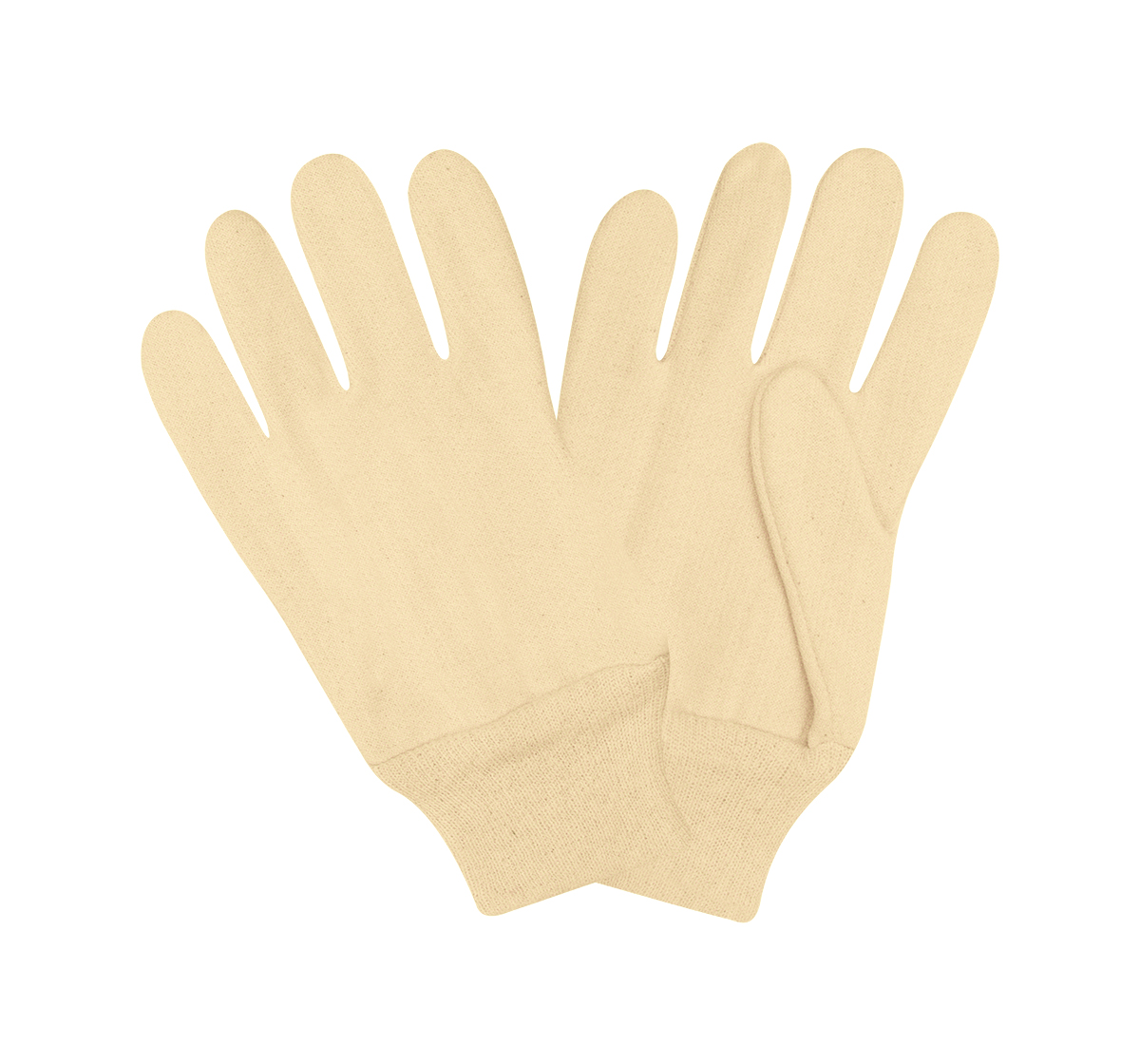 2 Piece Brown/Jersey Gloves - GJKW-56