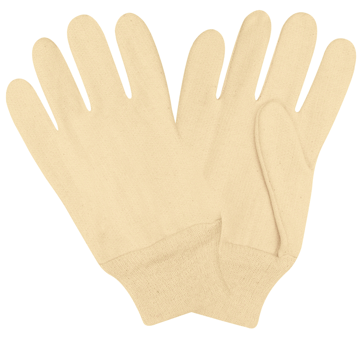 2 Piece Brown/Jersey Gloves - GJKW-56